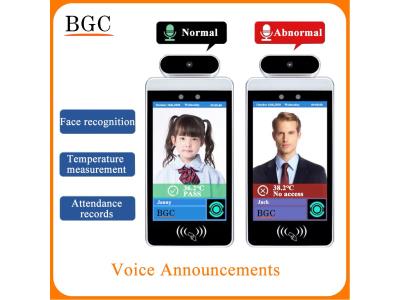 Import face recognition temperature measurement machine attendance records from chinese wholesale supplier and manufacturer