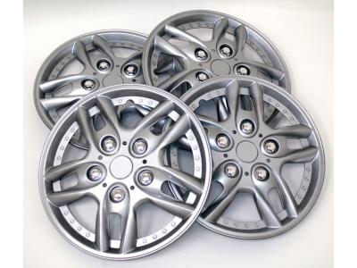 Import Factory Price 12″13″14″Plastic Sliver Auto Center Wheel Hubcaps,15″16″ universal Anti-wea from chinese wholesale supplier and manufacturer