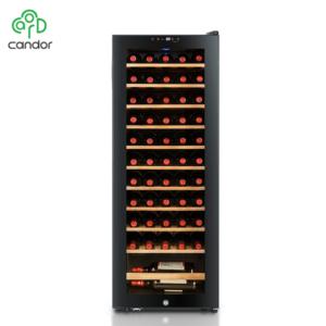 Import Factory wholesale 55 bottles compressor cooling display refrigerated wine cooler cellar refridge 2020 from chinese wholesale supplier and manufacturer
