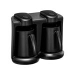 Import Factory Wholesale Portable Automatic Double Cups Coffee Maker Pot Turkish Coffee Kettle from chinese wholesale supplier and manufacturer
