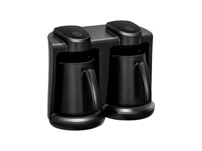 Import Factory Wholesale Portable Automatic Double Cups Coffee Maker Pot Turkish Coffee Kettle from chinese wholesale supplier and manufacturer