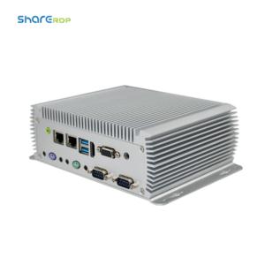 Import fanless mini j1900 core i3 i5 i7 pc aluminium Industrial Computer dual lan embedded desktop pc with rs-232 parallel port from chinese wholesale supplier and manufacturer