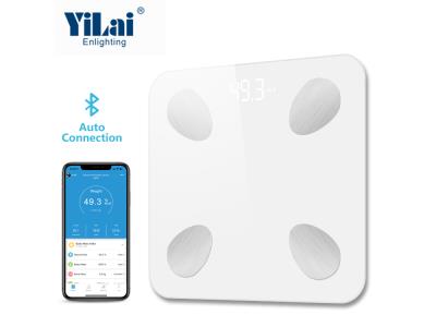 Import Fashion design bluetooth scale with LED display BSCI/ISO certificate smart body fat scale from chinese wholesale supplier and manufacturer