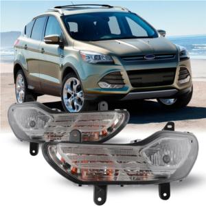 Import For 13-16 Ford Escape Clear Lens Pair Bumper Fog Light Lamp from chinese wholesale supplier and manufacturer