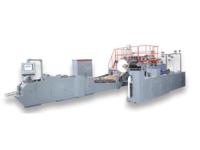 Import Fully Automatic Roll Fed Paper Bag with Handle Machine from chinese wholesale supplier and manufacturer
