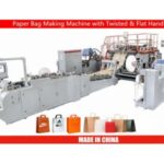 Import Fully Automatic Roll Fed Paper Bag With Inline Twisted and Flat Handle Machine from chinese wholesale supplier and manufacturer