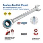 Import GEARLESS RATCHET COMBINATION WRENCH from chinese wholesale supplier and manufacturer