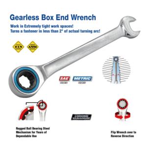 Import GEARLESS RATCHET COMBINATION WRENCH from chinese wholesale supplier and manufacturer