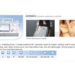 Import GEM801 Domestic embroidery machine from chinese wholesale supplier and manufacturer