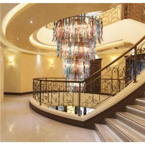Import Glass colored chandelier from chinese wholesale supplier and manufacturer
