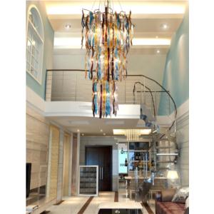 Import Glass colored chandelier from chinese wholesale supplier and manufacturer