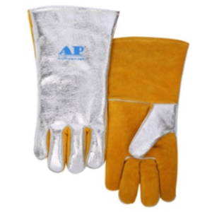 Import GOLD ALUMINIUM COATED GLOVES TOSAN from chinese wholesale supplier and manufacturer