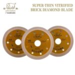 Import Gold Elephant 4 inch 105mm super-thin vitrified brick diamond blade from chinese wholesale supplier and manufacturer