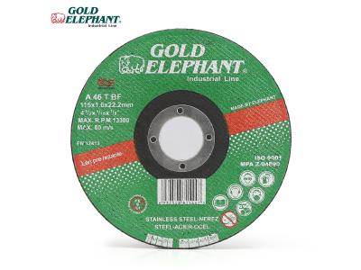Import Gold Elephant stainless steel cutting wheels 4.5 inch cutting wheel discs from chinese wholesale supplier and manufacturer