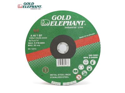 Import Gold Elephant stainless steel cutting wheels 9 inch cutting wheel discs from chinese wholesale supplier and manufacturer