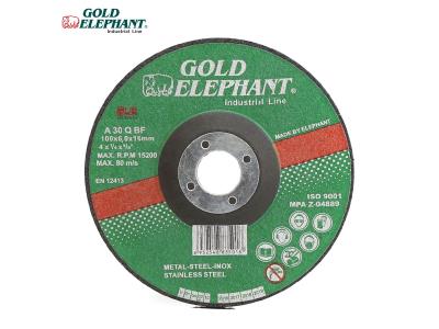 Import Gold Elephant stainless steel grinding wheels 4 inch grinding discs from chinese wholesale supplier and manufacturer