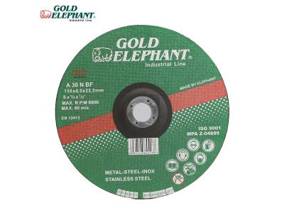 Import Gold Elephant stainless steel grinding wheels 6 inch grinding discs from chinese wholesale supplier and manufacturer