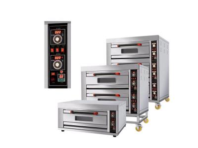 Import Good quality Stainless Steel table top bakery gas oven 1 deck 2 trays electric bread pizza from chinese wholesale supplier and manufacturer
