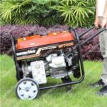 Import GP7000E Gasoline / petrol generator Rated power:6.5 KW Max power:7.0 KW E-start from chinese wholesale supplier and manufacturer