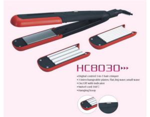 Import Hair Crimper&Straightener hc8030 from chinese wholesale supplier and manufacturer