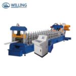 Import half round gutter roll forming machine from chinese wholesale supplier and manufacturer