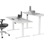 Import Height Adjustable Economic sit to stand desk adjustable desk VM-GHED121D-2 from chinese wholesale supplier and manufacturer