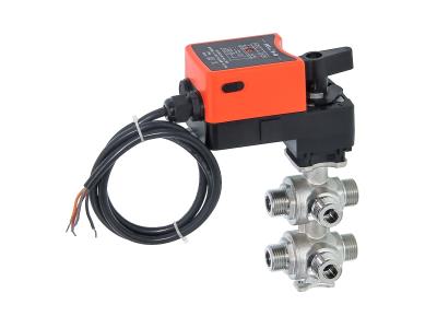 Import Hengsen 6-way High Efficiency DQF-B*DQQ-B3 Series Motorized Ball Valve from chinese wholesale supplier and manufacturer