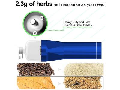 Import Herb Spice Electric Grinders,Pill Medicine Crusher,Dry Pepper Mills,USB Rechargeable,Mini from chinese wholesale supplier and manufacturer