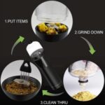 Import Herb Spice Electric Grinders,Pill Medicine Crusher,Dry Pepper Mills,USB Rechargeable,Mini from chinese wholesale supplier and manufacturer
