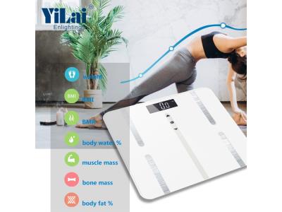 Import High accurate Yilai golden size body composition BMI scale body fat scale body analyser from chinese wholesale supplier and manufacturer