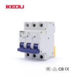 Import High Performance Miniature Circuit Breaker 3P（1-63A）（6KA 10KA）（Type B Type C Type D Type K ) from chinese wholesale supplier and manufacturer