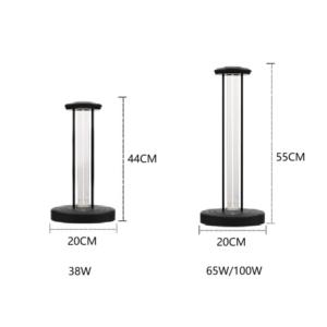 Import High Power Without Ozone 100W UV Sterilizer Disinfection Lamp Desktop from chinese wholesale supplier and manufacturer