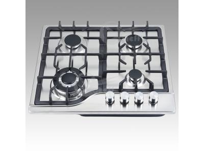 Import High quality 4 burner sabaf blue flame stainless steel gas hob from chinese wholesale supplier and manufacturer