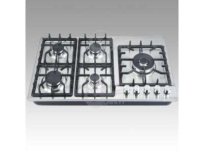 Import High quality 5 Burner stainless steel Gas Stove Gas Hob from chinese wholesale supplier and manufacturer