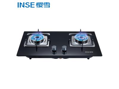 Import High Quality Black Glass Body Kitchen Gas Stove two Burner JZY/T/R-Q1812(B) from chinese wholesale supplier and manufacturer