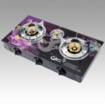 Import High quality double burner brass cap tempered glass gas cooker stove from chinese wholesale supplier and manufacturer