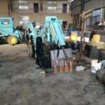 Import High-quality small coal mine slag scraper wheel type tunnel slag scraper from chinese wholesale supplier and manufacturer