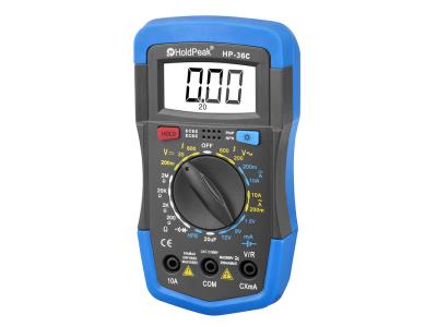 Import HoldPeak HP-36C Mini Multimetro Digital Professional Multimetro AC/DC Manual Range from chinese wholesale supplier and manufacturer