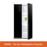 Import HOMA FF2-55.1 SIDE BY SIDE REFRIGERATOR from chinese wholesale supplier and manufacturer
