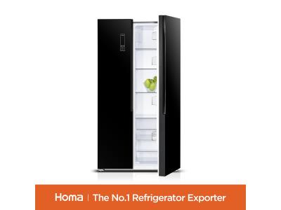 Import HOMA FF2-55.1 SIDE BY SIDE REFRIGERATOR from chinese wholesale supplier and manufacturer