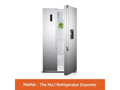 Import HOMA FF2-55D SIDE BY SIDE REFRIGERATOR from chinese wholesale supplier and manufacturer