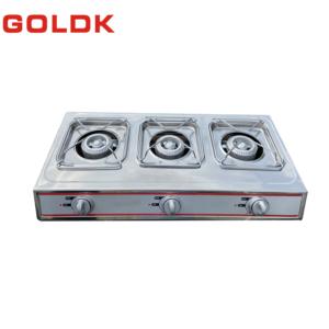 Import Home Appliance Tabletop Three Gas Stove T622 Burner from chinese wholesale supplier and manufacturer