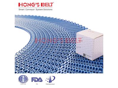 Import HONGSBELT HS-1201B modular plastic conveyor belt from chinese wholesale supplier and manufacturer