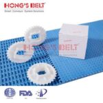 Import HONGSBELT HS-1500A modular plastic conveyor belt for packing industry from chinese wholesale supplier and manufacturer