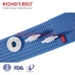 Import HONGSBELT HS-1500B modular plastic conveyor belt for packing industry from chinese wholesale supplier and manufacturer