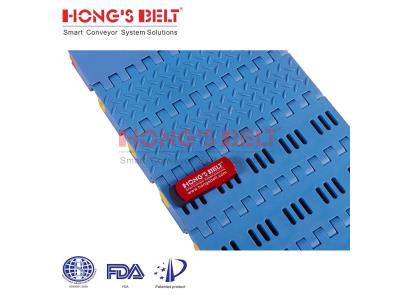 Import HONGSBELT HS-1600D modular plastic conveyor belt for pallet transporting from chinese wholesale supplier and manufacturer