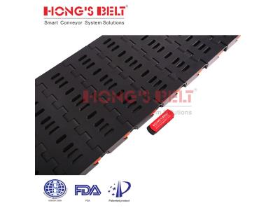 Import HONGSBELT HS-1800B modular plastic conveyor belt for car washing line from chinese wholesale supplier and manufacturer