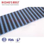 Import HONGSBELT HS-200EL Friction top modular plastic conveyor belt for inclined conveyor from chinese wholesale supplier and manufacturer