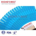 Import HONGSBELT HS-2200-B2 modular plastic conveyor belt for spiral conveyors from chinese wholesale supplier and manufacturer