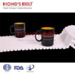 Import HONGSBELT HS-2400B Radius Flush Grid modular plastic conveyor belt for food processing from chinese wholesale supplier and manufacturer